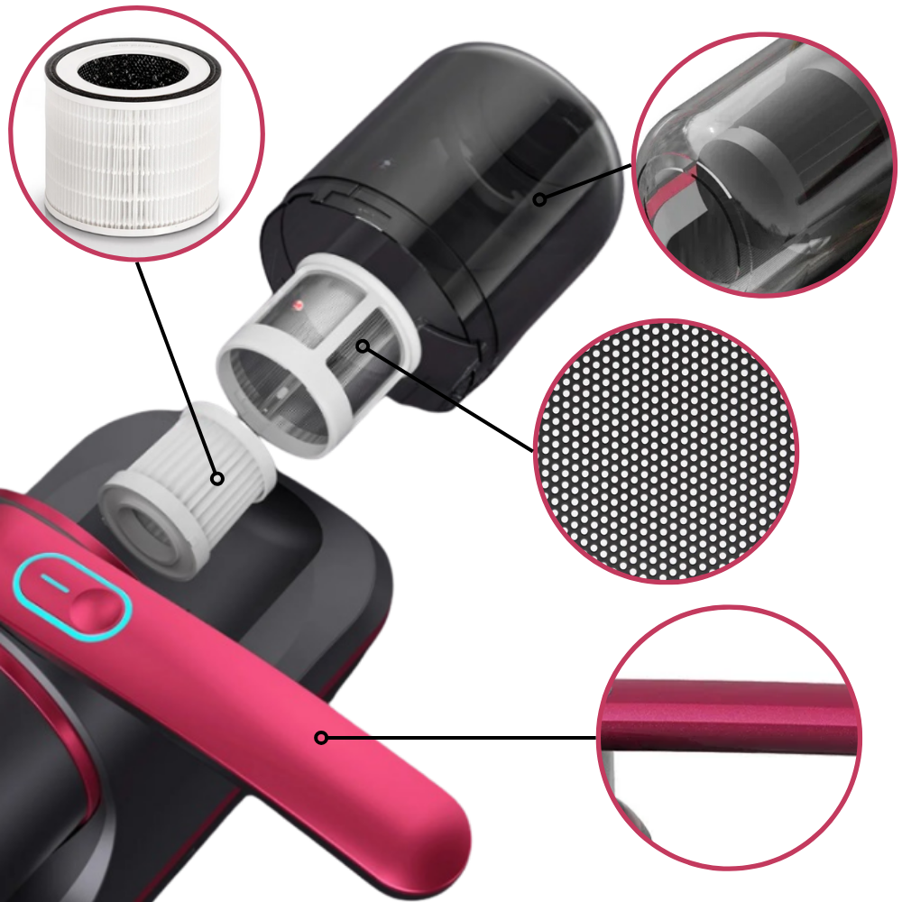 Cordless Vacuum For Dust Mites - Portable Design