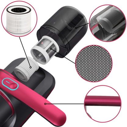 Cordless Vacuum For Dust Mites - Portable Design