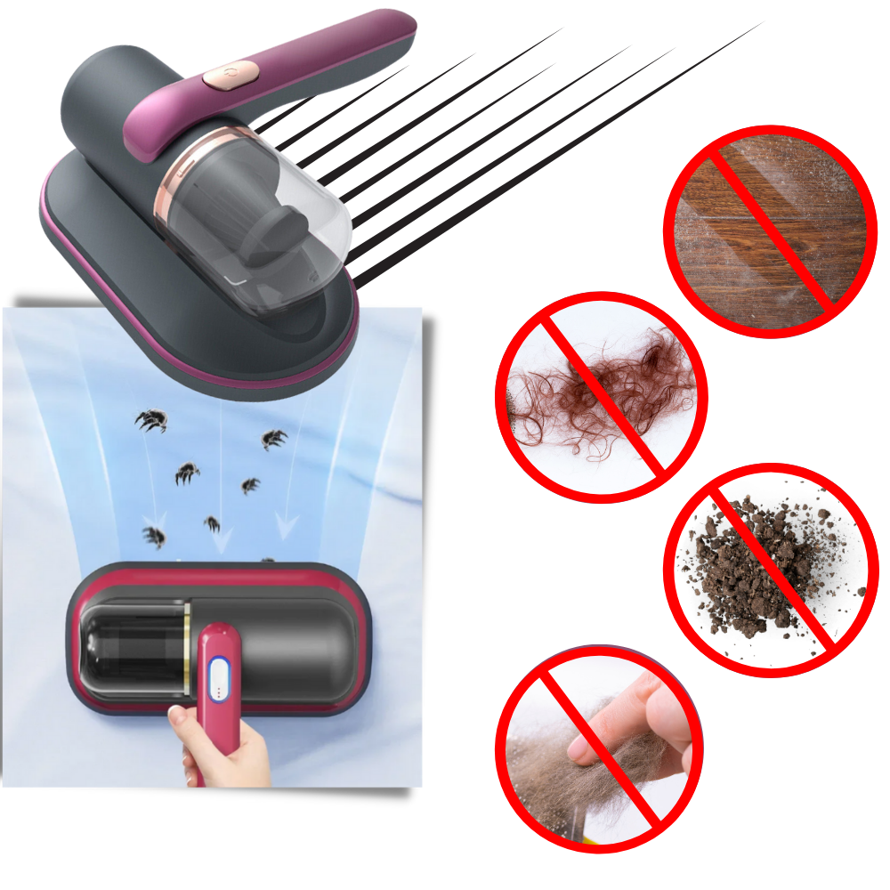 Cordless Vacuum For Dust Mites - Portable Design