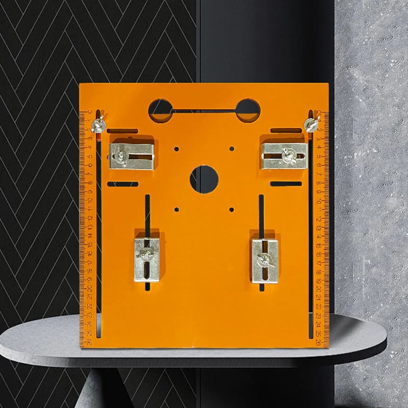 Woodworking Router Base Plate Chamfering Balance Board Hand Tool 8503688364334-1