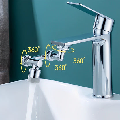 Universal Rotating Faucet Extension Offers Adjustable Water Pressure And Flexibility 14952910029126-1