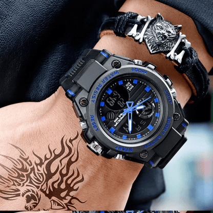 30m Waterproof Premium Men's Sports Watch - Smart and Stylish Smart Waterproof Function Watch 9795113484590-1