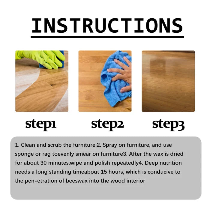 Natural Wood Furniture Polish Spray Restores Shine 10016715506010-1