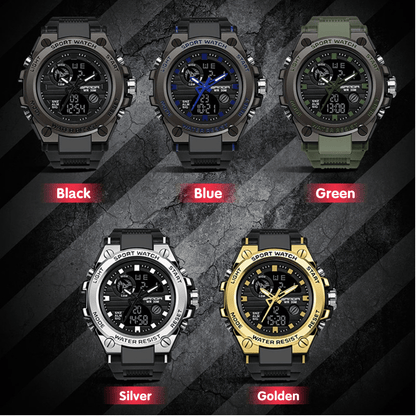 30m Waterproof Premium Men's Sports Watch - Smart and Stylish Smart Waterproof Function Watch 9795113484590-1