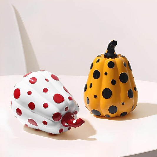 Dot Pumpkin — Resin Fall Decor With Glossy Finish 11661478953228-1