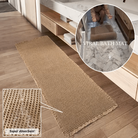 Upgraded Runner Rug Non Slip Soft Absorbent Bathroom Mat 9774297186606-1