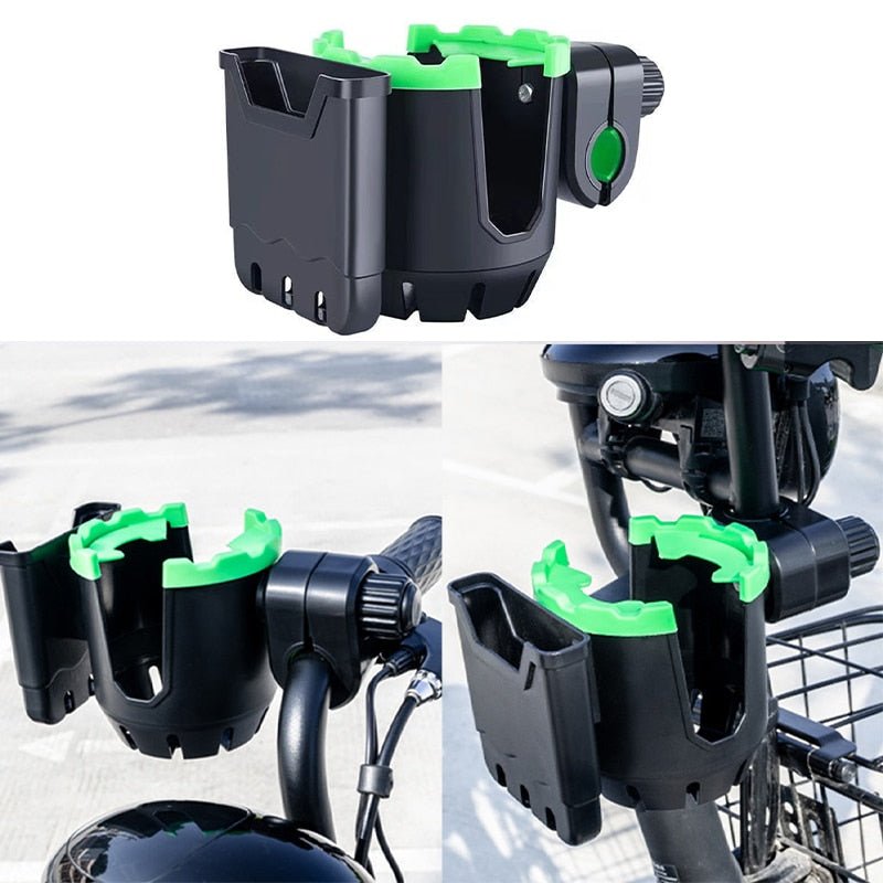 Universal Cup And Phone Holder For Bikes Strollers And Wheelchairs 14933861466438-1