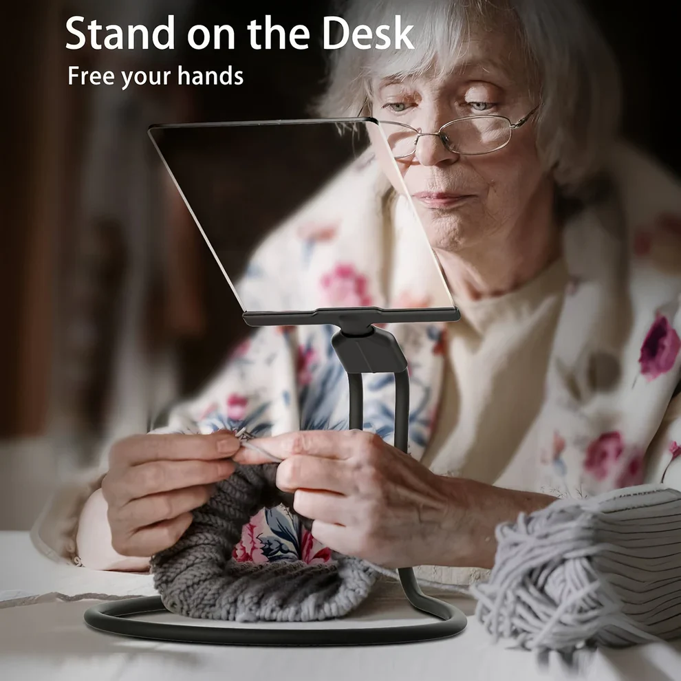 Magnifying Glass With Flexible Neck For Easy Reading 10369211007322-1