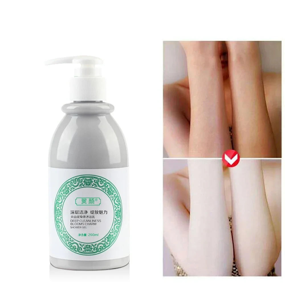 Instant Whitening Bath Cream Volcanic Mud (260ml)