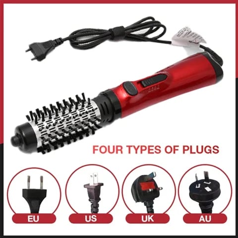 3-In-1 Hot Air Styler And Rotating Hair Dryer For Dry Hair, Curl Hair, Straighten Hair 8525637026094-1