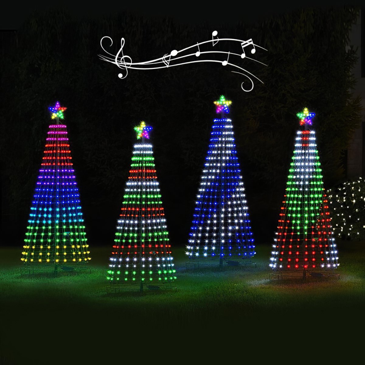 The Choreographed Light Show Tree 8657759502617-1
