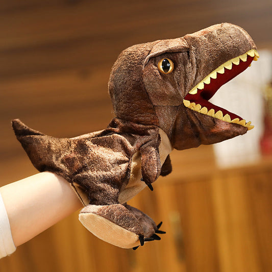 Realistic Dinosaur Hand Puppet Toy For Creative Educational Kids Play 14981204017478-1