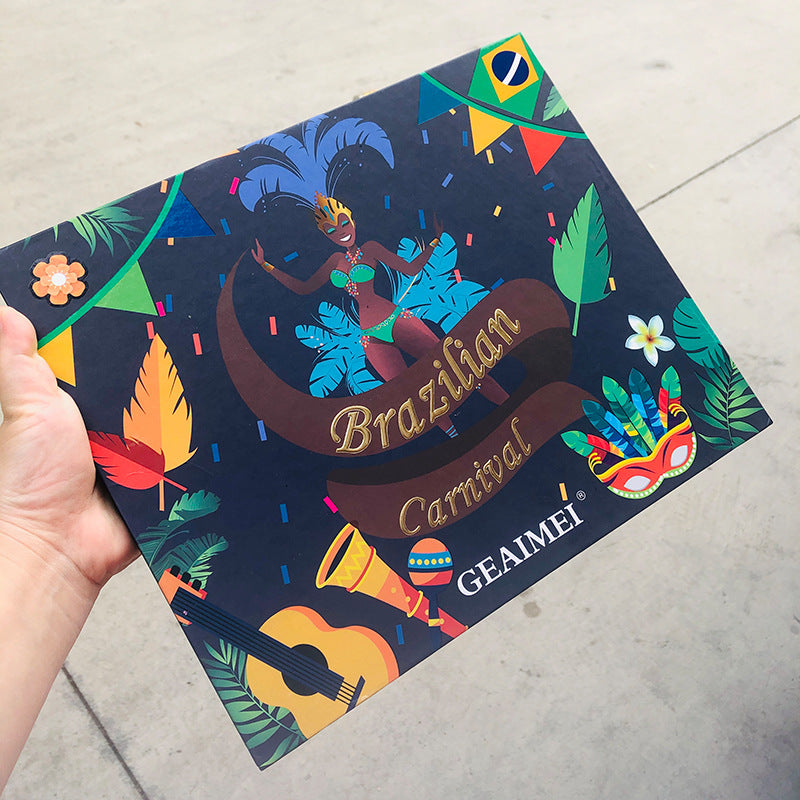 99 Colors Eyeshadow Palette Brazilian Makeup Palette Large Eyeshadow Palette 8657743380761-1