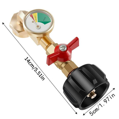Propane Refill Adapter With Valve 14924722110790-1