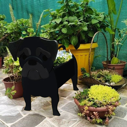 Adorable Dog Shaped Planter for Fun and Charming Garden Decor 15051841143110-1