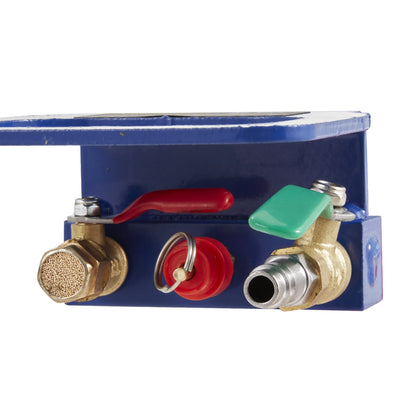 Air Jack, 3 Ton 6600 Lbs Triple Bag Air Jack, Airbag Jack With Six Steel Pipes, Lift Up, 3-5 S Fast Lifting Pneumatic Jack, With Adjustable Long Handles For Cars, Garages, Repair Blue 8922093060316-1