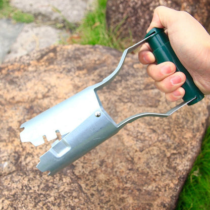 Efficient Seedling Easy Transplanter Gardening Tool Stainless Steel Plant Helper 14814329635142-1