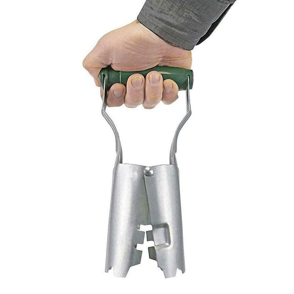 Efficient Seedling Easy Transplanter Gardening Tool Stainless Steel Plant Helper 14814329635142-1