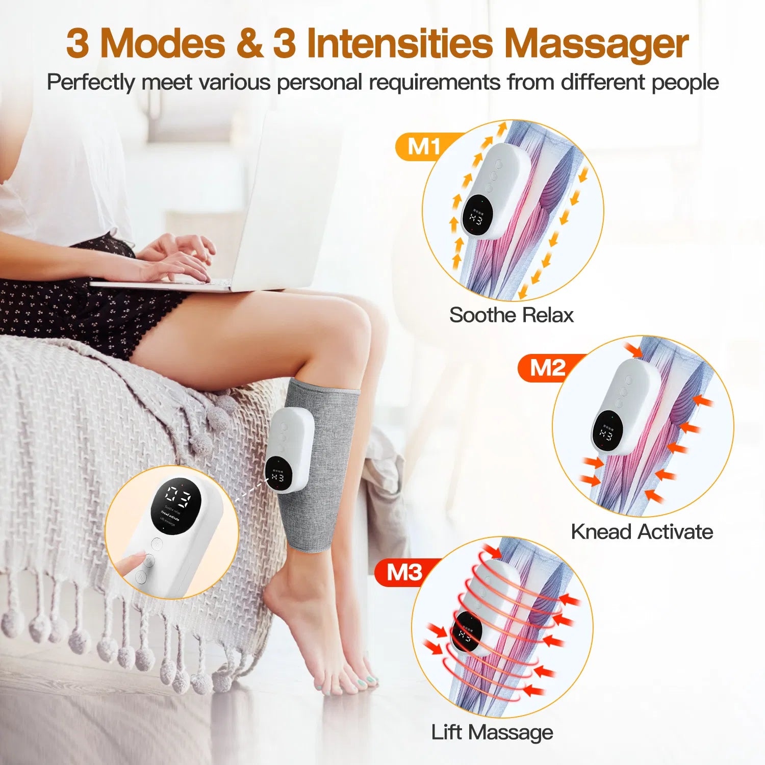 Air Compression Leg Massager Improves Circulation Relieves Pain And Muscle Tension 14975414108486-1