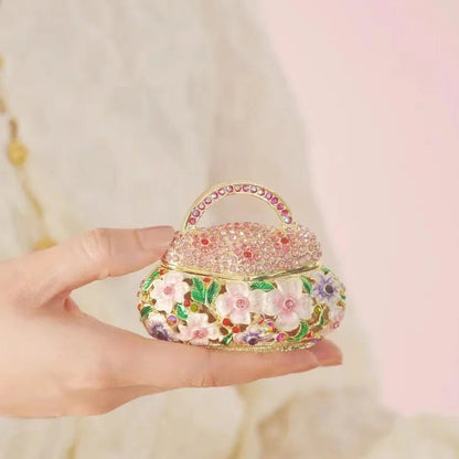 Enamel Craft Creative Home Decoration Trinkets Jewelry Box Ring Box 9817164448046-1