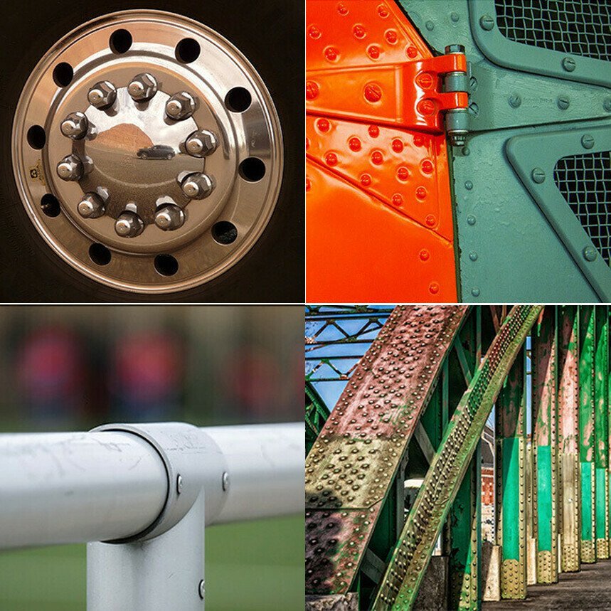 Professional Rivet Gun Adapter Kit With 4Pcs Different Matching Nozzle Bolts 8670963958041-1