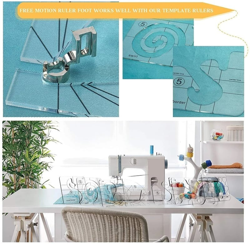 Sewing Alignment Garment Ruler Set Measuring Tool For Clothing Design 11544058069260-1