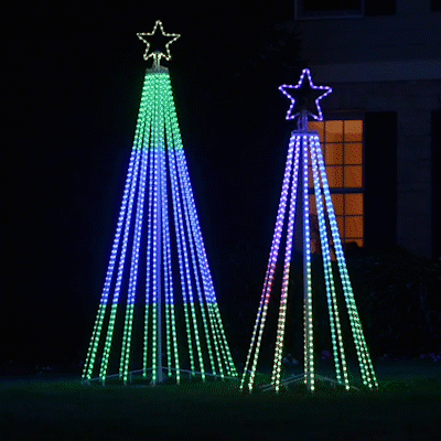The Choreographed Light Show Tree 8657759502617-1