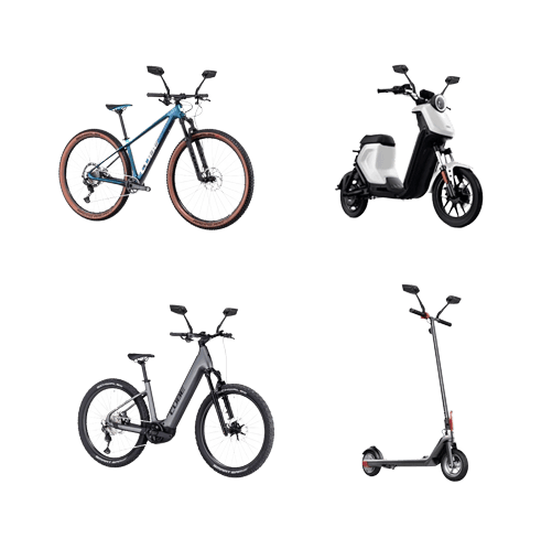 Rechargeable Waterproof Bicycle Front Light With Wide 180 Degree Illumination 9431504486702-1