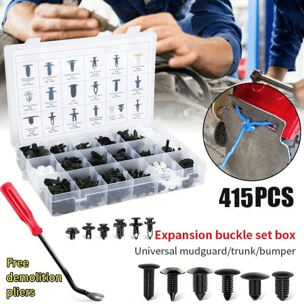 Universal Car Plastic Rivet Clip Fastener Assortment For Vehicle Repair 11425671708940-1