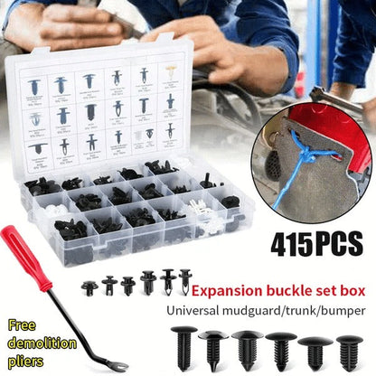 Universal Car Plastic Rivet Clip Fastener Assortment For Vehicle Repair 11425671708940-1