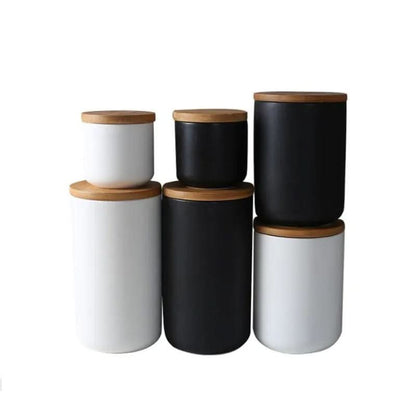 Ceramic Storage Jars - Airtight & Stylish For Every Kitchen 10087582171400-1