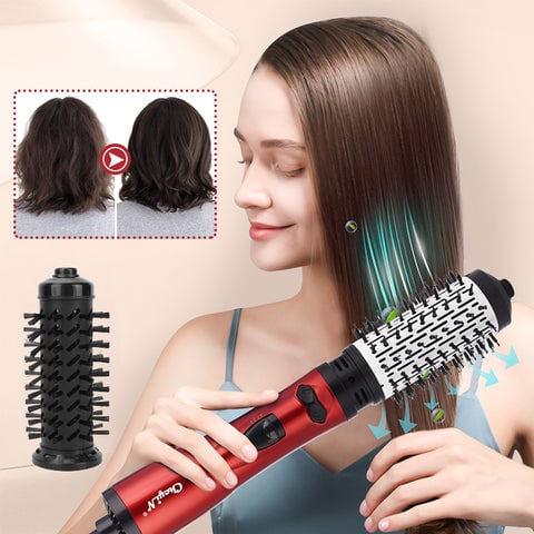 3-In-1 Hot Air Styler And Rotating Hair Dryer For Dry Hair, Curl Hair, Straighten Hair 8525637026094-1