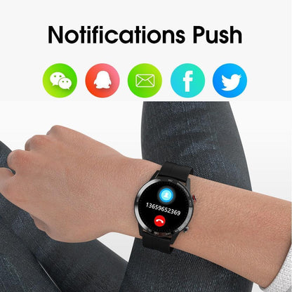 Professional Sports Smartwatch With Waterproof Heart Rate ECG Bluetooth Display 8495856288046-1