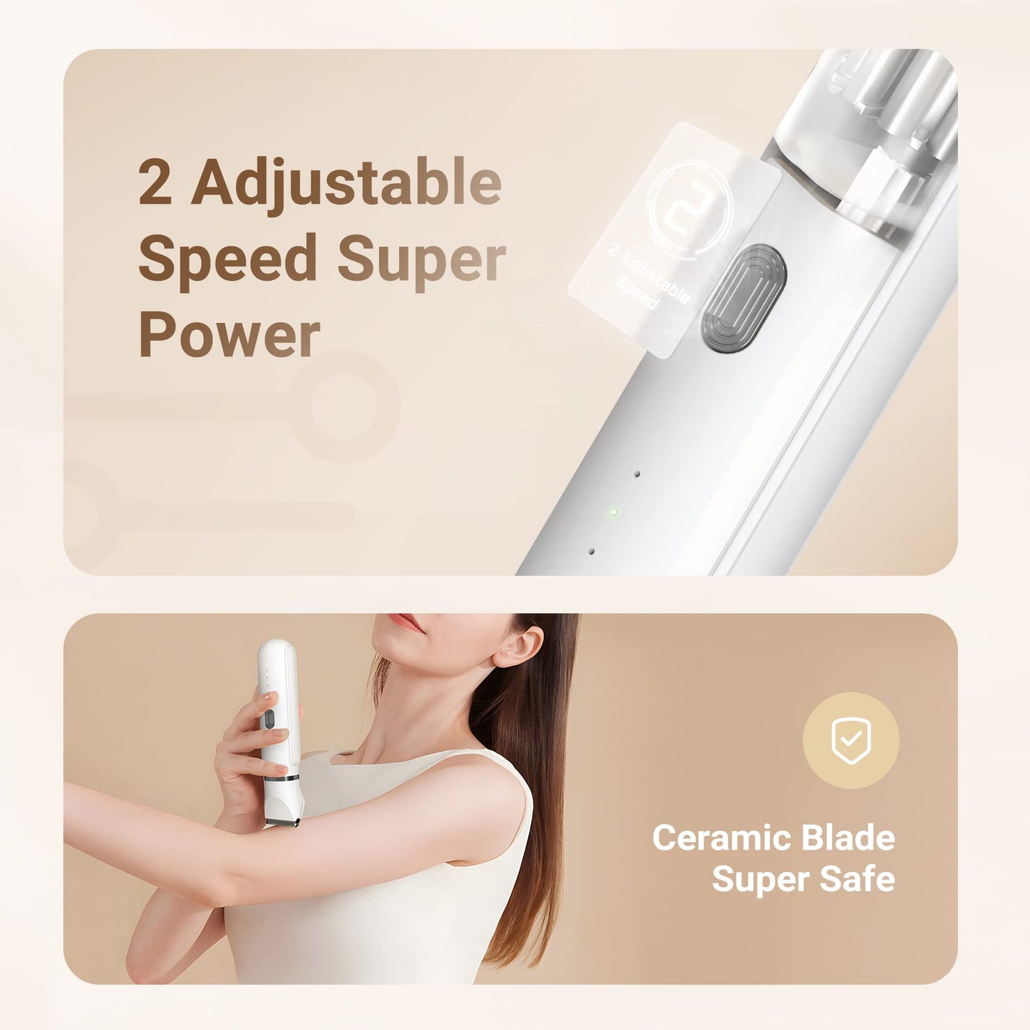 Professional Pet Grooming Kit Vacuum Clippers Trimmer Shedding Hair Tools 11494646907148-1