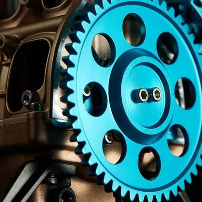 Resin Car Engine Model Collectible Educational Desk Display Ornament 9755112341806-1