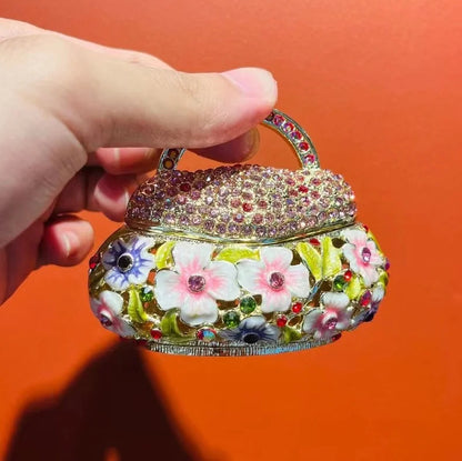 Enamel Craft Creative Home Decoration Trinkets Jewelry Box Ring Box 9817164448046-1