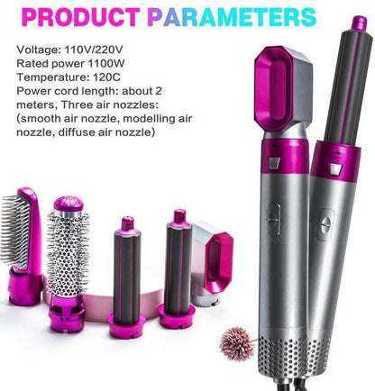 Hair Styling Tool for Effortless Curling Straightening and Volume Boost 15089486627142-1