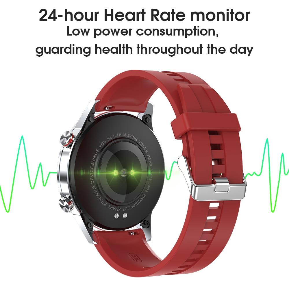 Professional Sports Smartwatch With Waterproof Heart Rate ECG Bluetooth Display 8495856288046-1