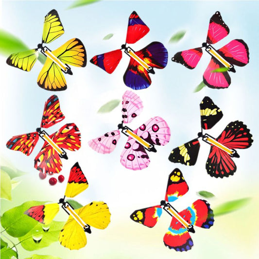 Wind-Up Flying Surprise Butterflies For Gifts & Cards 8745910337870-1