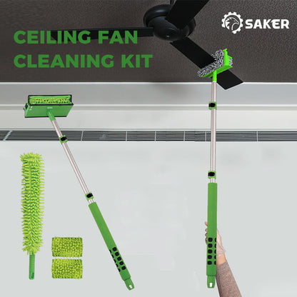 Extendable Ceiling Fan Cleaning Brush For Efficient Dust Removal And Maintenance 7430150881380-1
