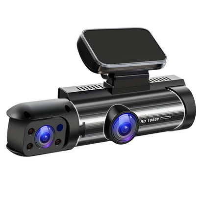 Claritypro Dual 1080P Car Dash Cam - Front & Cabin Video Recorder 10038364504410-1