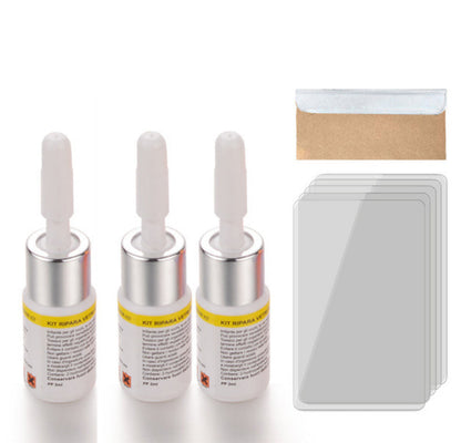 Windshield Repair Kit - Crack Glass Repair Fluid