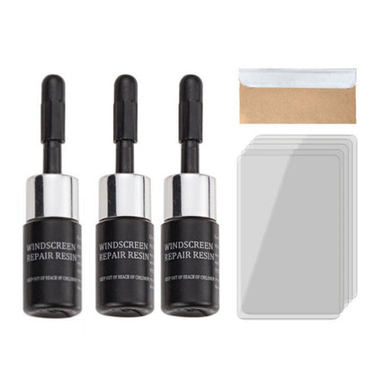 Windshield Repair Kit - Crack Glass Repair Fluid