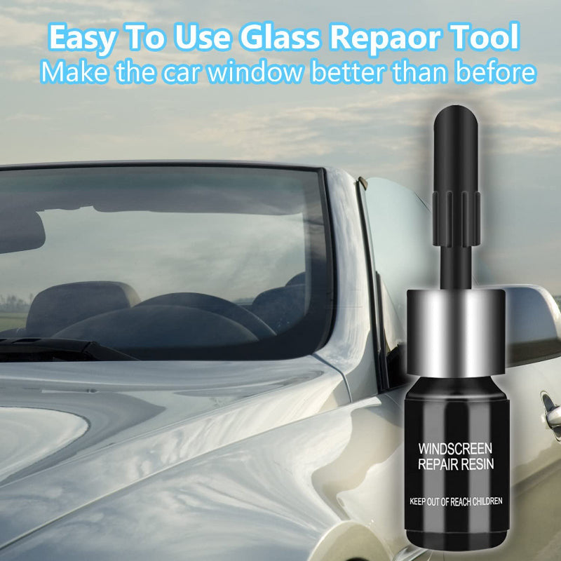 Windshield Repair Kit - Crack Glass Repair Fluid