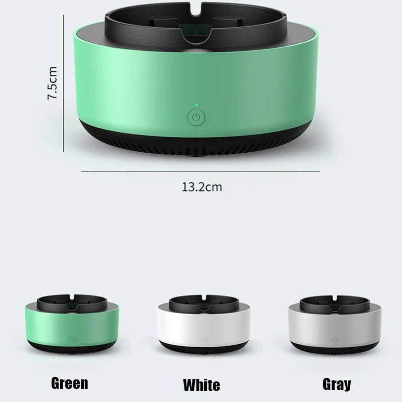 Electronic Smokeless Ashtray - Smoke Air Purifier for Household Office
