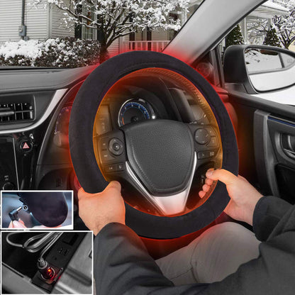 Heated Steering Wheel Cover