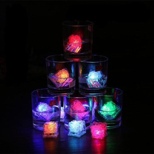 Glow Led Ice Cube Light Waterproof Decorative Party Drink Accessory 14814330716486-1