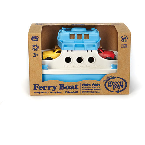 Eco Friendly Ferry Boat Toy with Cars for Kids Water Play 8174774714589-1