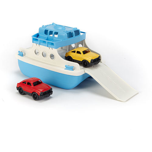 Eco Friendly Ferry Boat Toy with Cars for Kids Water Play 8174774714589-1
