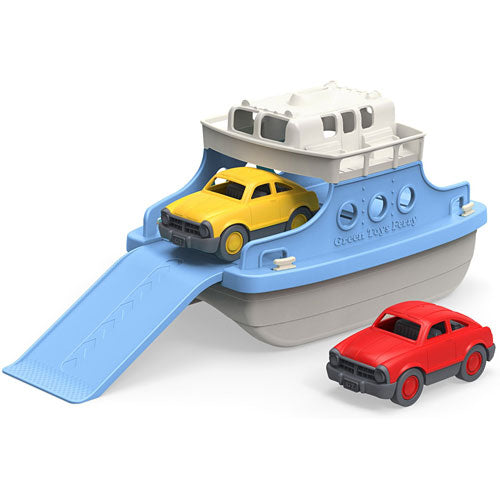 Eco Friendly Ferry Boat Toy with Cars for Kids Water Play 8174774714589-1